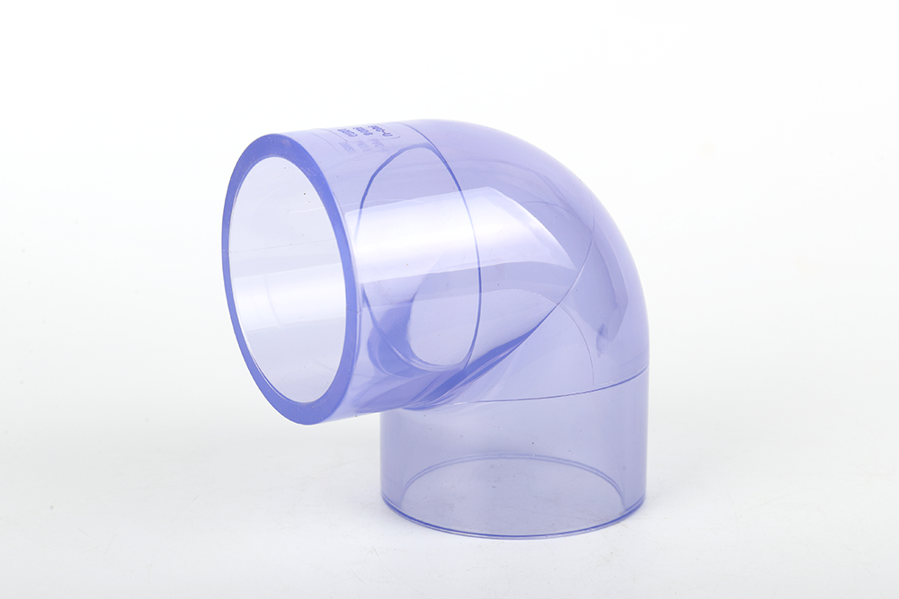 松阳透明 90 度弯头
